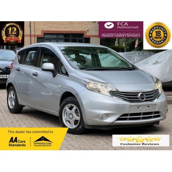 Nissan Note 18M WARRANTY,WARRANTED LOW MILES,REV CAM 1.2 5dr